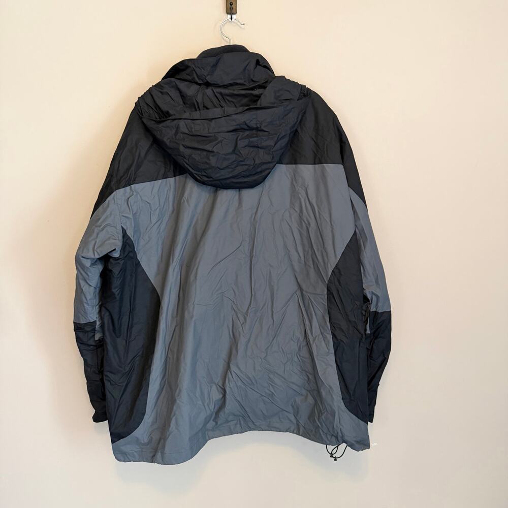 Columbia Interchange 3-in-1 Fleece Lined Jacket 3X Gray Gorpcore Hiking Outdoor - Picture 2 of 8